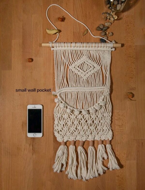 Storage - Macrame Pocket - Image 3