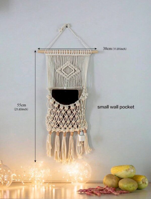Storage - Macrame Pocket - Image 2
