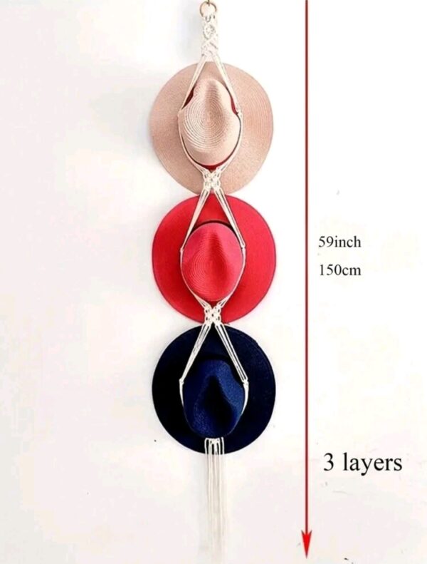 Storage - Hat Hanger - Triple Layers - Image 2